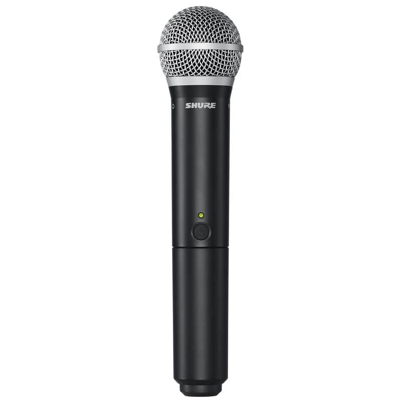 Shure BLX2/PG58 Handheld Wireless PG58 Microphone Transmitter, Band H9, Open Box (Very Good) image 1