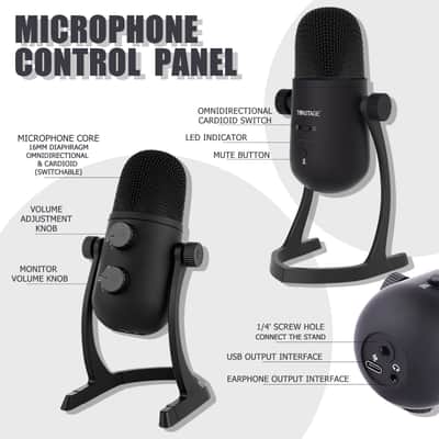 TIWASTAGE M78 USB condenser Microphone image 3