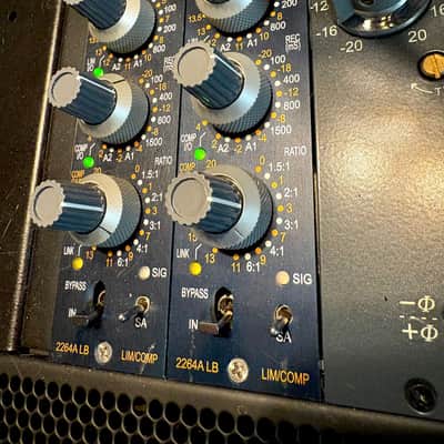 AMS Neve 2264ALB 500 Series Compressor / Limiter Module 2010s - Blue image 1