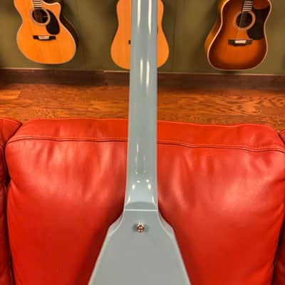 2023 Gibson Custom Shop 70’s Flying V Limited Run Japan Market Maui Blue image 15