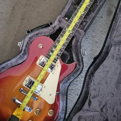 Aria Pro II Vintage Single Cut 90s Cherry Burst Near Mint image 11
