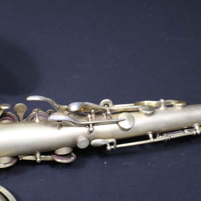 A Vintage 1927 King by H.N. White Tenor Saxophone Really Nice Horn with No Case #10 S image 10