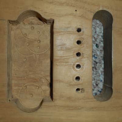 Flying V Charvel Gibson Fender Type Shape Natural Ash Wood Finish Electric Guitar Solid Body, Made in USA Bentley, Year 1980 image 15