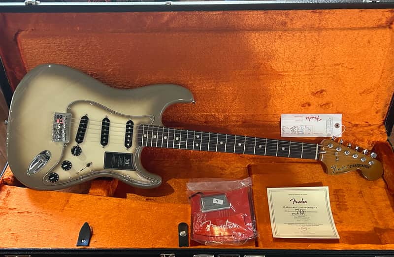 Fender 70th Anniversary Vintera II Antigua Stratocaster 2024/ 7lbs. 9.1oz. #SM241581 image 1