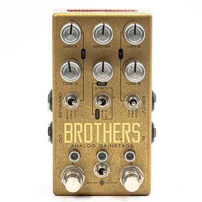 2017 Chase Bliss Audio - Brothers Analog Gainstage #200 – Dual Drive/Fuzz Pedal image 1
