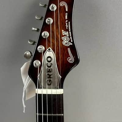Greco GOII 550 ST 1979 tobacco burst Guitar image 10
