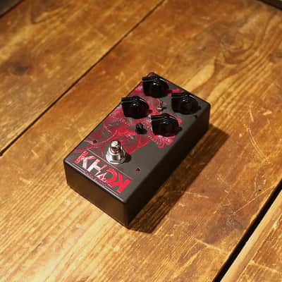 KHDK Electronics Dark Blood Kirk Hammett Signature Distortion Pedal 2010s - Red/Black image 1