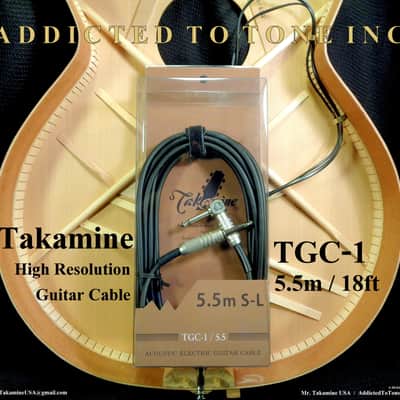 Takamine Guitar Cable TGC-1 5.5m / 18ft High Resolution Acoustic Guitar Cable image 2