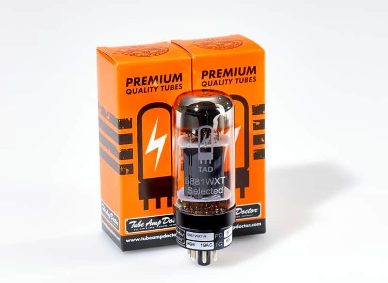 TAD 5881WXT-R 5881 VACUUM TUBES PREMIUM MATCHED PAIR RT314 image 1