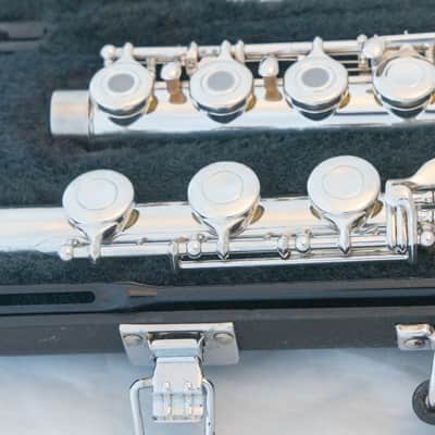 Yamaha YFL-361H Intermediate Flute *Silver Headjoint *Low-B *Cleaned & Serviced image 4