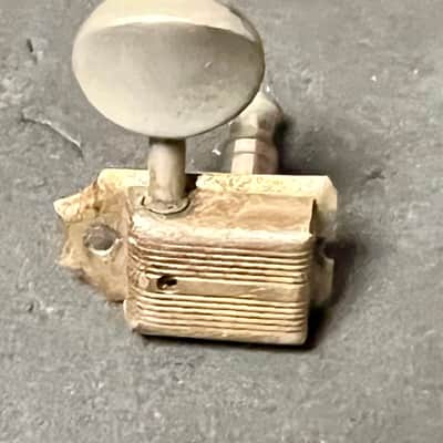 Fender Kluson Tuner High E No line 1951-1957 - Nickel image 5