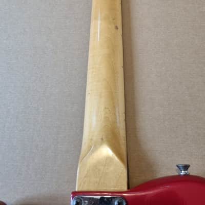 Vintage 1981 Fender Bullet Electric Guitar USA - Red image 11