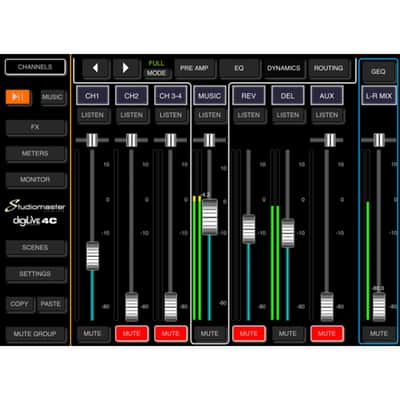 Studiomaster Digilive 4C Digital Mixer image 4