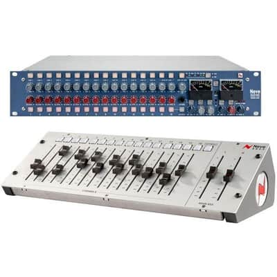 AMS Neve 8816 Summing Mixer with 8804 Fader Pack