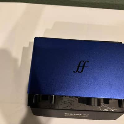 Focusrite 2i2 Anniversary Edition USB-C Audio Interface 2025 - ISA Blue image 2