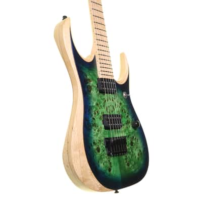 Ibanez Iron Label RGDIX6MPB-SBB Electric Guitar, Surreal Blue Burst image 5