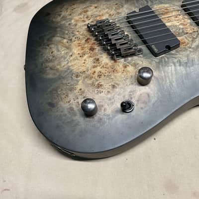 Cort KX Series KX500MS 7-string Multi-scale Guitar 2019 Dust Black image 6