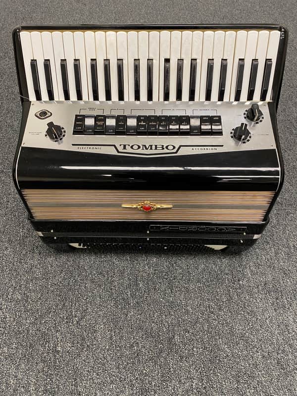 Tombo　エレクトロニック　アコーディオン　made in italy Tombo Accordix Vintage Electronic 120 Bass Accordion | Reverb