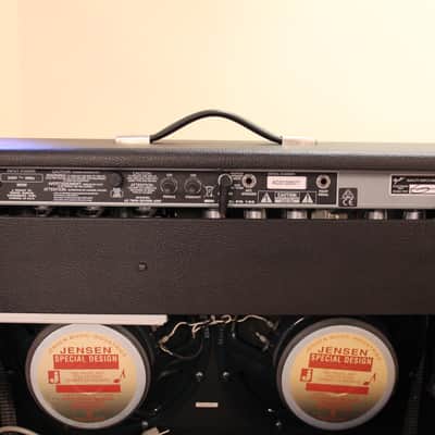 Fender '65 Twin Reverb 85-Watt 2x12" Guitar Tube Combo - 2017 - Black image 11