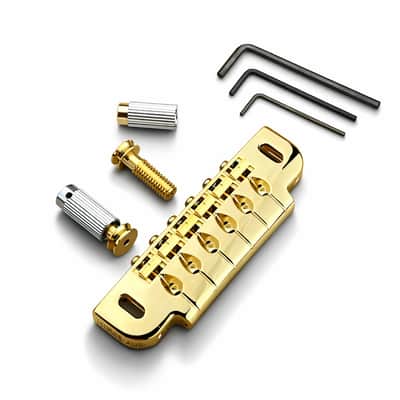 Gotoh Combination Bridge/Tailpiece Gold 510UBGX image 1