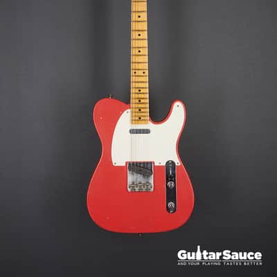 Fender Custom Shop 56 Telecaster Journeyman Aged Fiesta Red 2019 Used (Cod. 1451UG) image 1