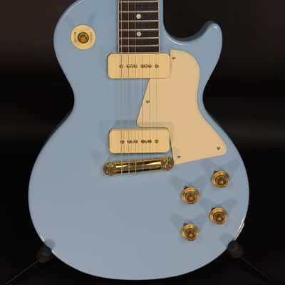 Gibson Custom M2M 1957 Les Paul Special Single Cut Reissue - Frost Blue Gloss Gold Hardware image 2