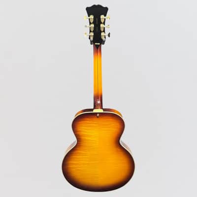 D'Angelico Excel Style B Hollow-body Archtop Electric Guitar - Dark Iced Tea Burst image 11