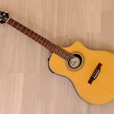 2004 Line 6 Variax Acoustic 700 Modeling Guitar Spruce Top w/ Ftsw, Cables, Bag image 12
