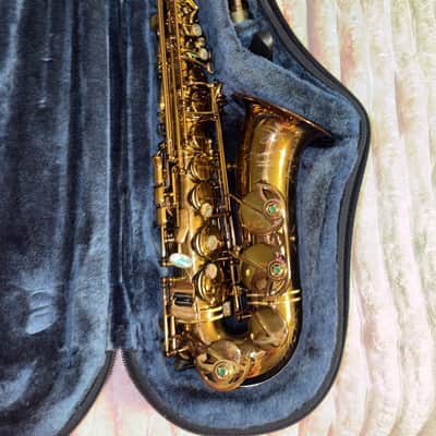 P. Mauriat PMXA-67R Series Professional Alto Saxophone Cognac Lacquer image 8