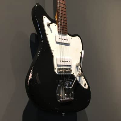 Made to Order - FRANCHIN Neptune guitar Relic Aged 100% Nitro Lacquer (Sunburst/ Black/ White/ Blue/ Green/ Yellow/ Red/ Pink/ Burgundy/ Purple/ Gold/ Silver, etc.) Offset Jazzmaster Style Made in Italy image 11