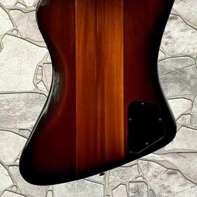Gibson Left Handed Thunderbird IV 4 string Bass Guitar in Sunburst with case in Excellent Condition image 4