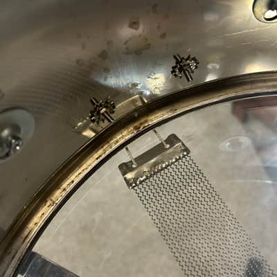 Premier 5X14" steel snare drum (TL-416) 60's - chrome image 13