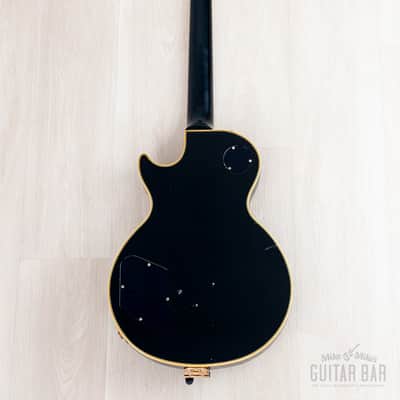 1991 Gibson Custom Shop Edition Pre-Historic '54 Les Paul Custom Black Beauty w/ Case, Yamano image 3