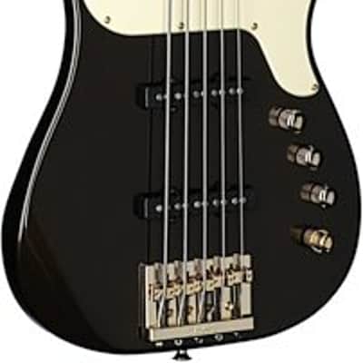 Jackson Adam Blackstone "Gladys" Jackson Pro Series Signature Concert Bass, Maple Fingerboard, Black Stone image 2