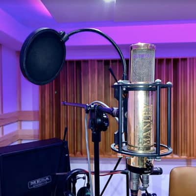 Manley Labs Reference Mono Gold Variable Pattern Tube Condenser Microphone image 1