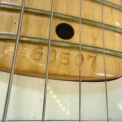 Fernandes Burny Custom Strat c 1970’s blackie original vintage mij Stratocaster japan matsumoku image 13