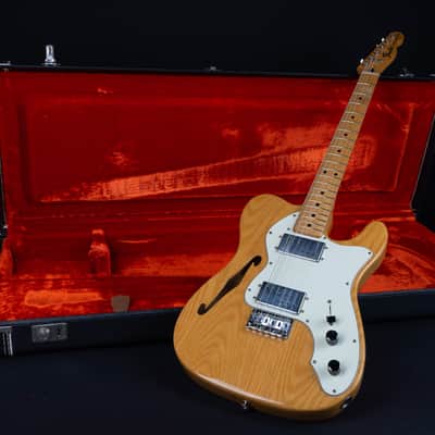 Fender Telecaster Thinline II 2 Wide Range Humbuckers 1973 - Natural Ash image 17