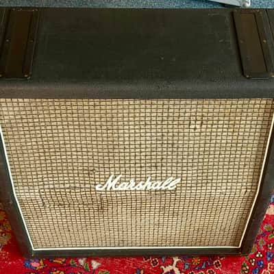 Marshall 1960A 4x12" Angled Guitar Speaker Cabinet 1972 - G12M T1221 image 3