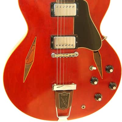 Vintage 1968 Gibson Trini Lopez Deluxe Red Sunburst image 2