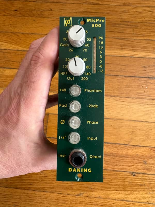 Daking MicPre 500 Series Mic Preamp image 1