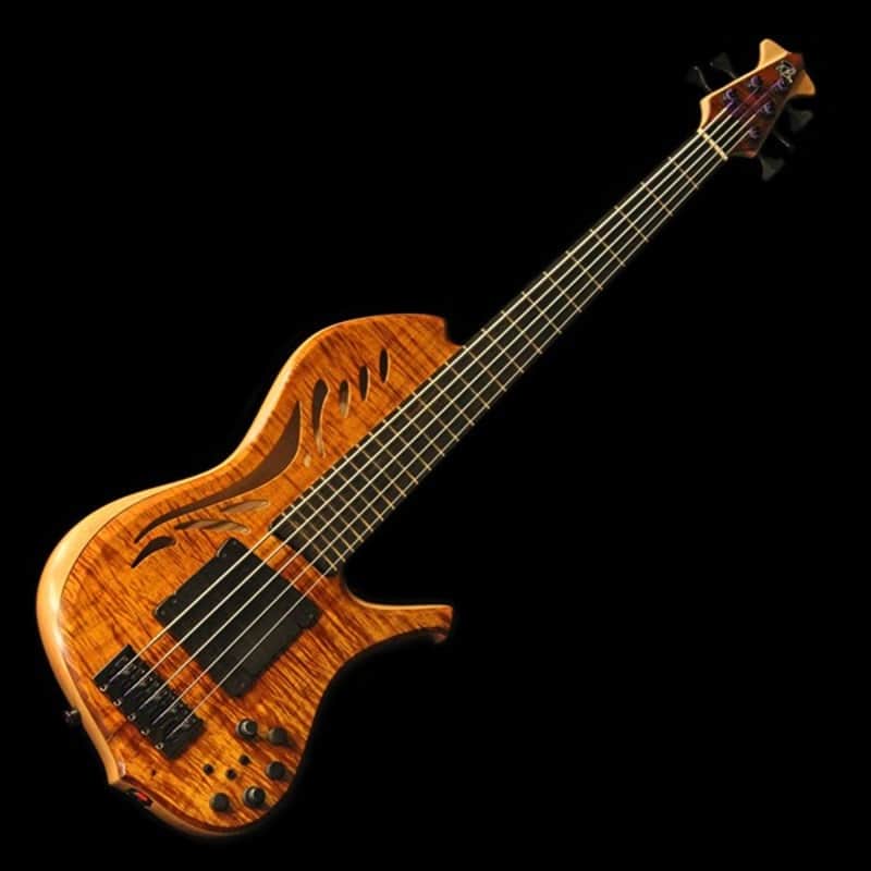 Kenneth Lawrence Instruments Custom Chambered Brase II 5st/34 (Premium Koa Top) image 1