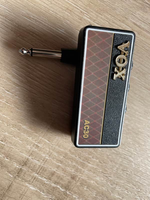 Vox amPlug 2 AC30 Battery-Powered Guitar Headphone Amplifier 2015 - 2019 - Black / Brown Diamond image 1