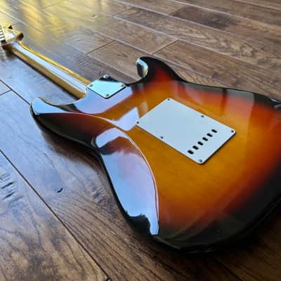 1993 Fender ST-62 Stratocaster Reissue Left-Handed MIJ Sunburst image 12