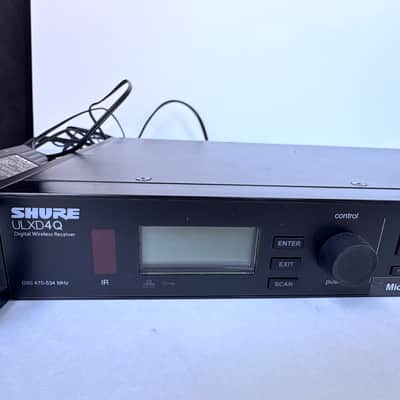 Shure ULX-D Wireless System Bundle: Shure ULXD4Q Quad Receiver (ULXD4Q G50) + 2 Shure ULXD4Q Single Receivers + 6 Shure ULXD2 G50 Mics + Chargers + Shure Wideband Panel Antenna (UA864US) image 7
