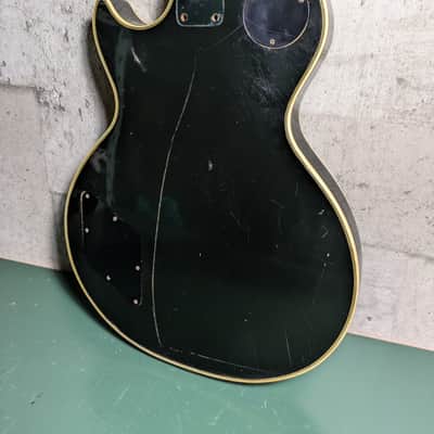 Greco Les Paul Custom Body 70s Matsumoku Made in Japan Black Beauty image 7