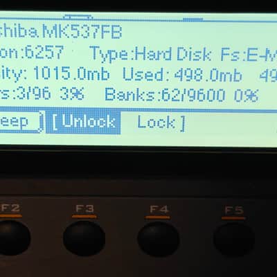 E-MU ESYNTH SAMPLER WORKSTATION SOUND MODULE WITH SEQUENCER, FACTORY SOUNDS, DEMOS AND OPTIONS INSTALLED, SPECIALLY CONFIGURED WITH HDD BY EMU image 17