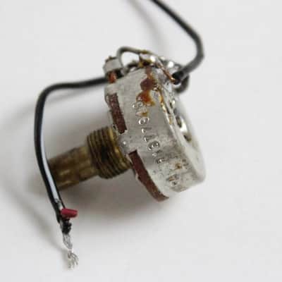 1973 Vintage Fender Jazz/Telecaster/Precision Bass 250k Short Shaft Pot Potentiometer 1970s USA image 3
