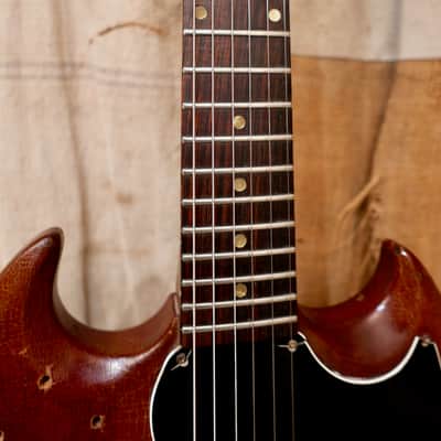 Gibson SG Junior 1965 - Cherry Red Vintage image 6