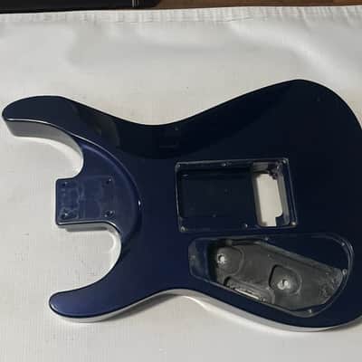 2006 Made in Japan Jackson DK2 Dinky Candy Blue Guitar Body Floyd Ready image 12