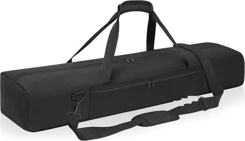 39.5" Multifunctional Tripod Bag,Heavy Duty Tripod Carrying Case, Case for Music Stand,Mic Stand, Speakers, Tripods, Lights, Boom Stand, Cameras, Monopods Stand image 1
